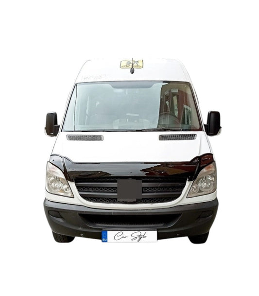 Deflector Capota Mercedes Sprinter W906 2006-2013  (Plastic ABS, Negru Lucios)