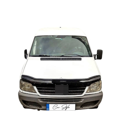 Deflector Capota Mercedes Sprinter W901 2000-2006  (Plastic ABS, Negru Lucios)
