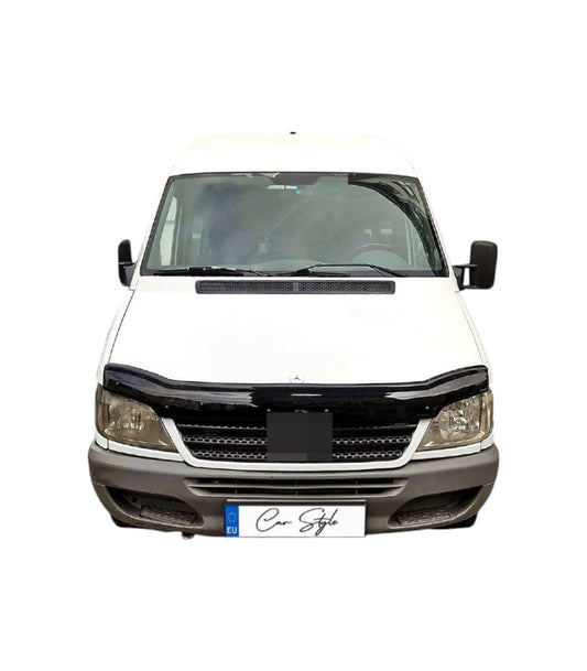 Deflector Capota Mercedes Sprinter W901 2000-2006  (Plastic ABS, Negru Lucios)