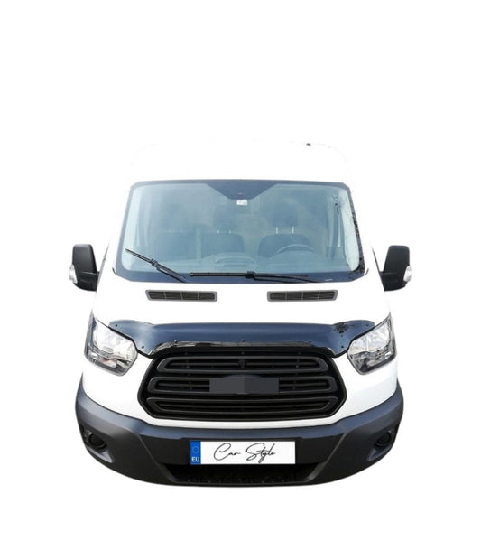 Deflector Capota Ford Transit 2020-> (Plastic ABS, Negru Lucios)