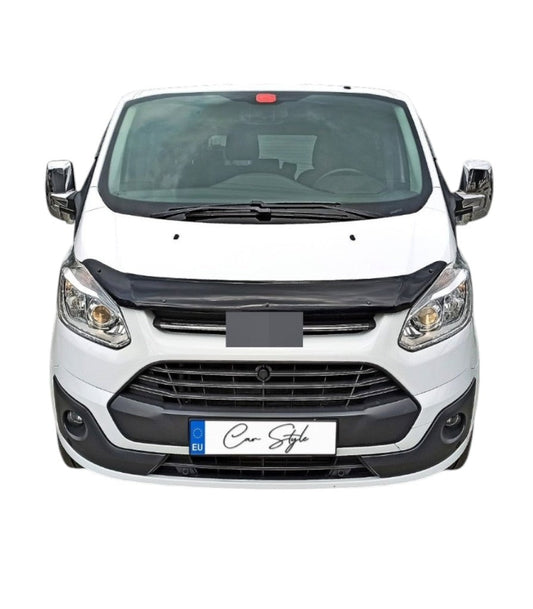 Deflector Capota Ford Custom 2012-2017  (Plastic ABS, Negru Lucios)