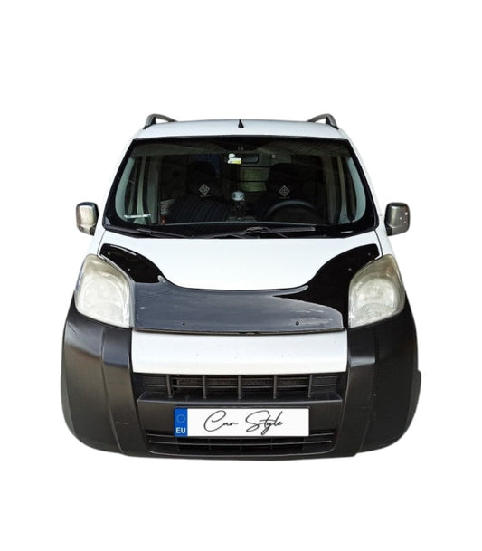 Deflector Capota Fiat  Fiorino / Peugeot Bipper / Citroen Nemo 2007-2016 (Plastic ABS, Negru Lucios)