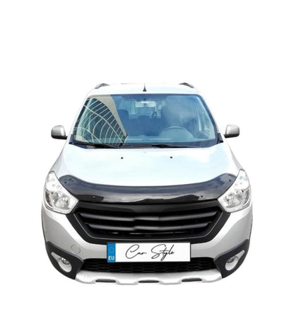 Deflector Capota Dacia Dokker / Lodgy 2012->  (Plastic ABS, Negru Lucios)