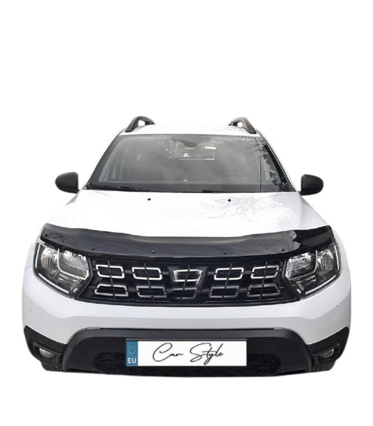 Deflector Capota Dacia Duster II 2018-> (Plastic ABS, Negru Lucios)