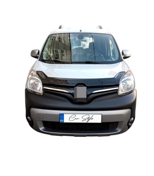 Deflector Capota Renault Kangoo 2014->  (Plastic ABS, Negru Lucios)
