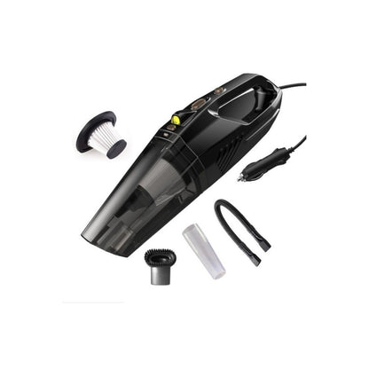 Aspirator Auto Premium, Portabil, Cu Fir Si Accesorii Incluse
