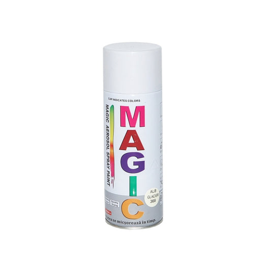 Spray vopsea Magic Alb Glaciar 400ml