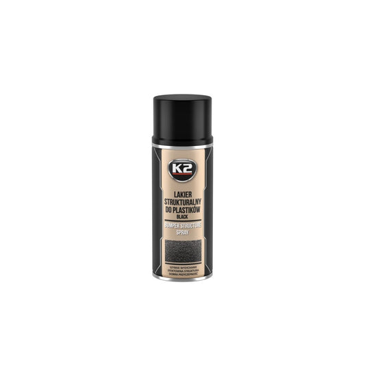 Spray vopsea texturata pentru bara K2 - Negru