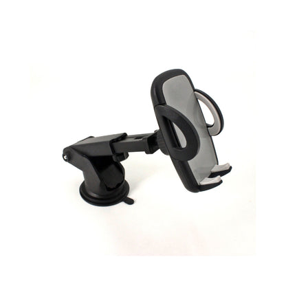 Suport Telefon Universal Auto –  2 Sisteme de Prindere (parbriz/bord), Rotire 360°, Fixare Sigură – Model RH11